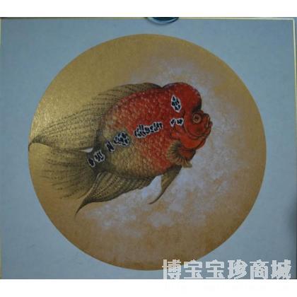 李紫玉 红罗汉鱼 类别: 中国画/年画/民间美术